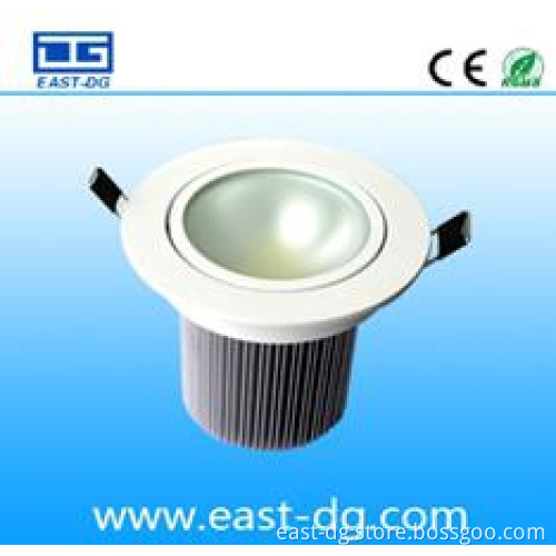 High power 10w rotatable led cob downlgiht